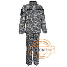 Militaire ACU uniforme avec du coton 100 % militaire uniforme a passé le test SGS s’appliquent à l’armée